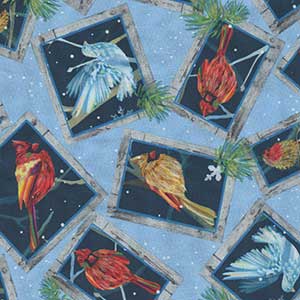 First Frost Birds - Fat Quarter