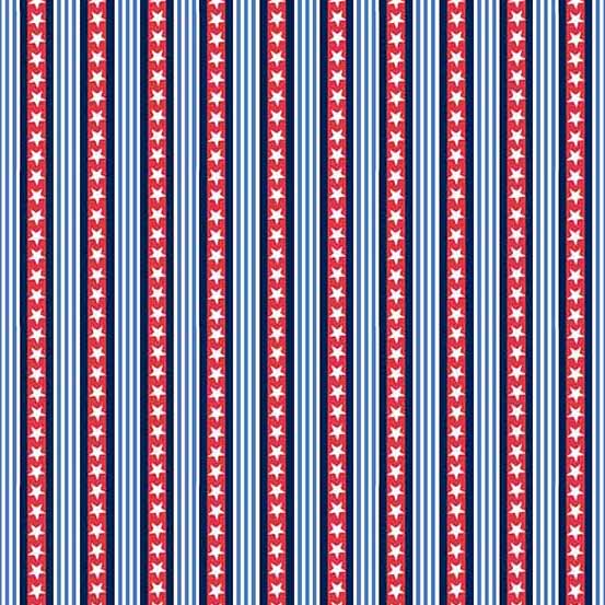 Stars and Stripes - in Red