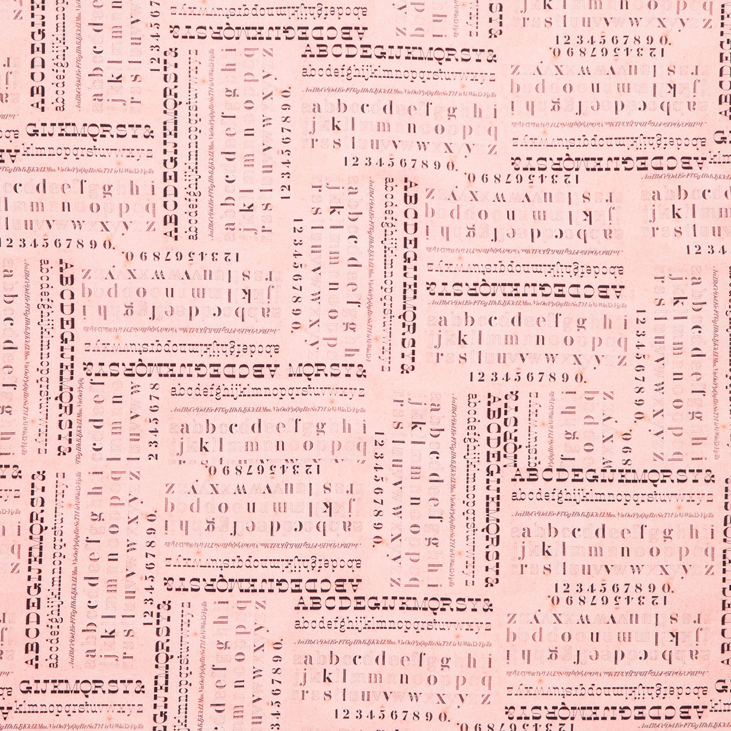 Eclectic Elements - Palette Pink Typography