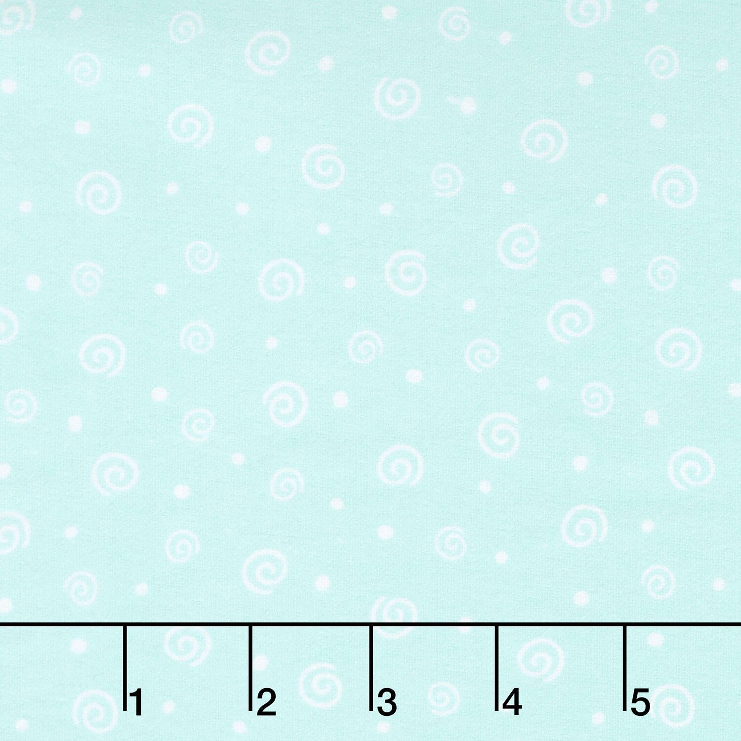 Twinkle Comfort Flannel - Soft Swirl Flannel Aqua