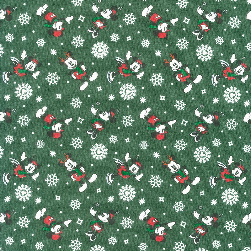 Character Winter Holiday Collection III - Festive Mickey Green