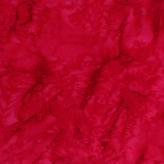Hoffman Bali Watercolors Batik Solid - Red