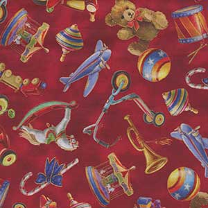 Santa's Night Out - Fat Quarter