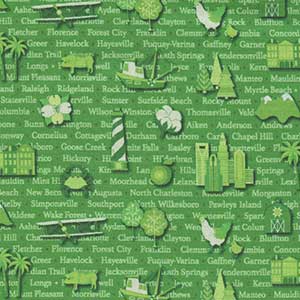 The Carolinas - Fat Quarter