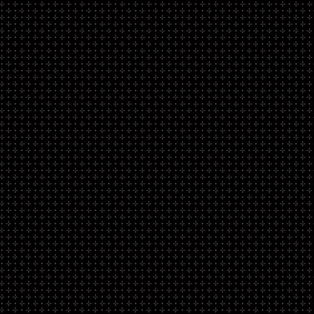 Monochrome Spring Showers Black on Black Quilting Cotton Fabric Yardage - Black on Black