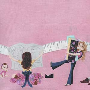 Little Sewists - 44" x 29" Short Cut