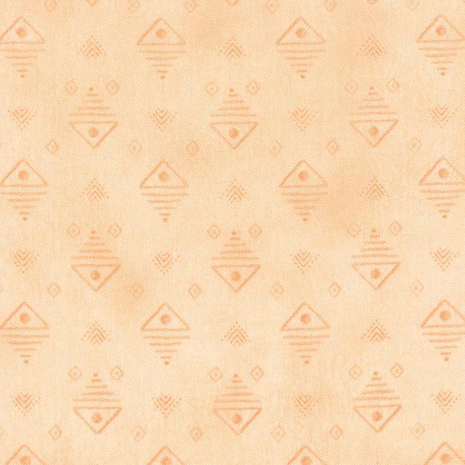 Paisley Place - Geometric Orange