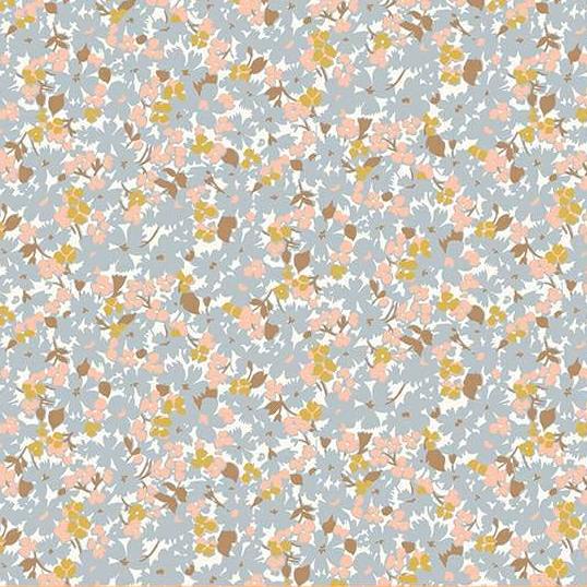 Meadow - Gather Packed Floral in Grey (Gray)/Multi