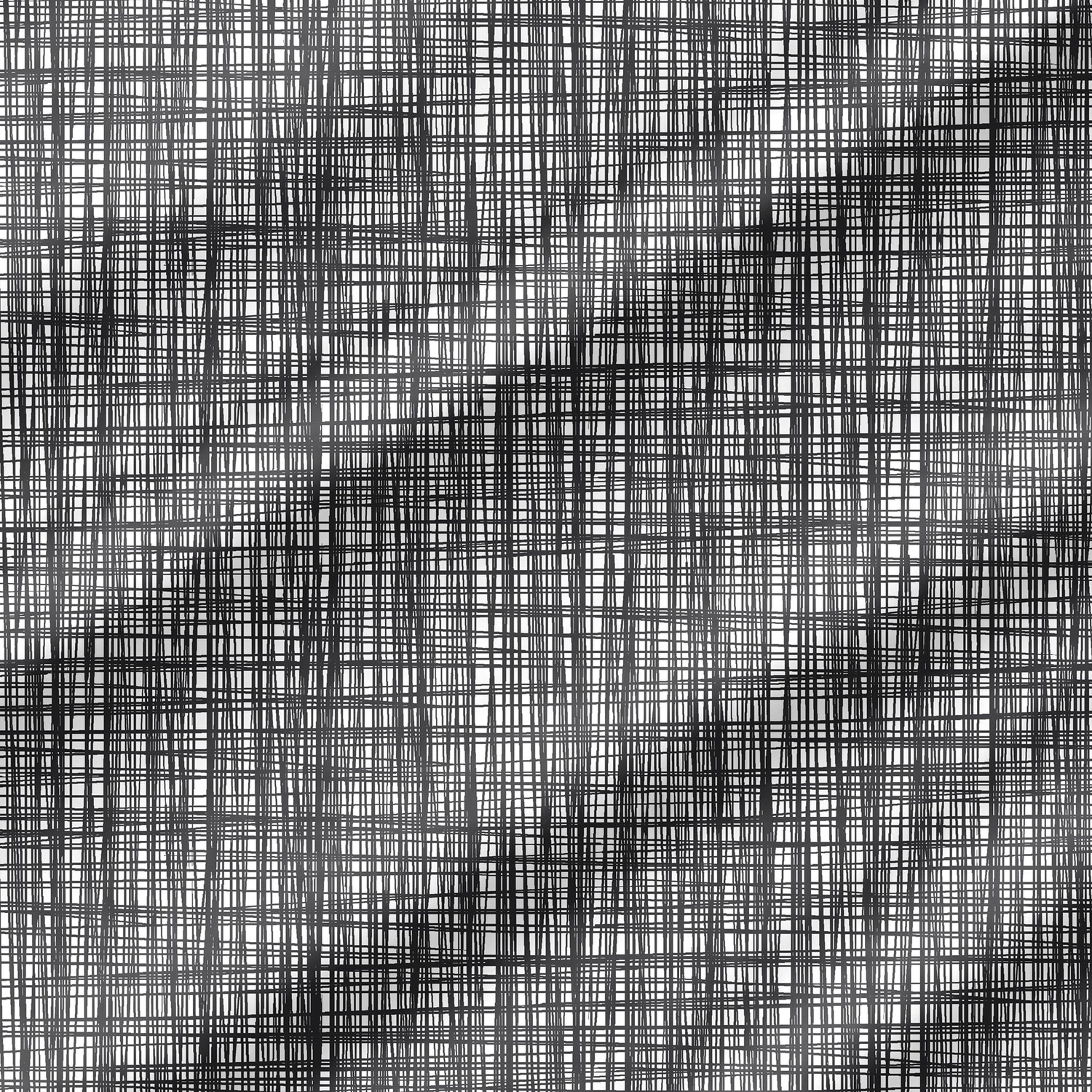 Backing Fabrics Hand Drawn Lines Charcoal 108 in Wide Backing Fabric Yardage - Charcoal