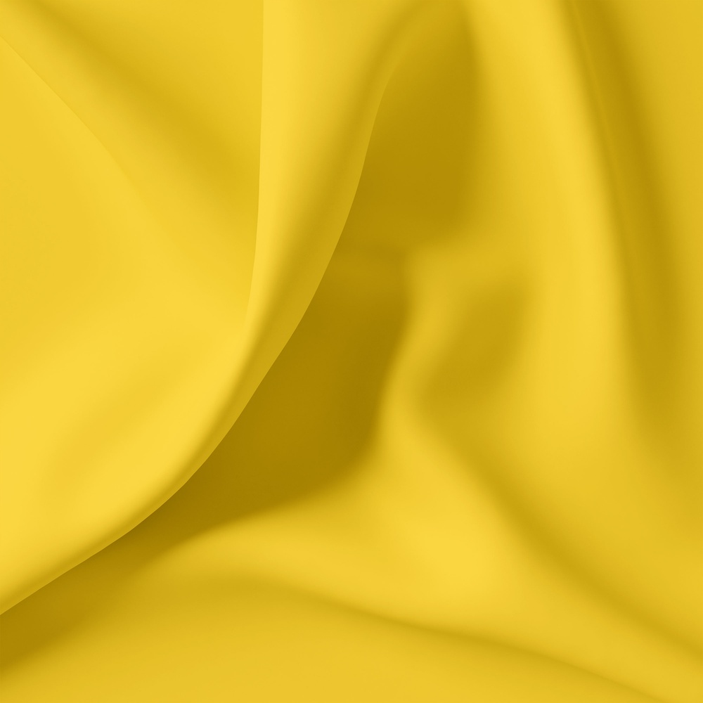 Color Wheel Solids Lemon Quilting Cotton Fabric Yardage - Lemon