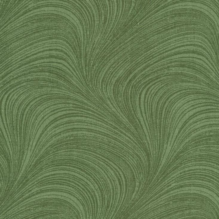 Wave Texture - Wave Texture Medium Green 108" Wide Backing