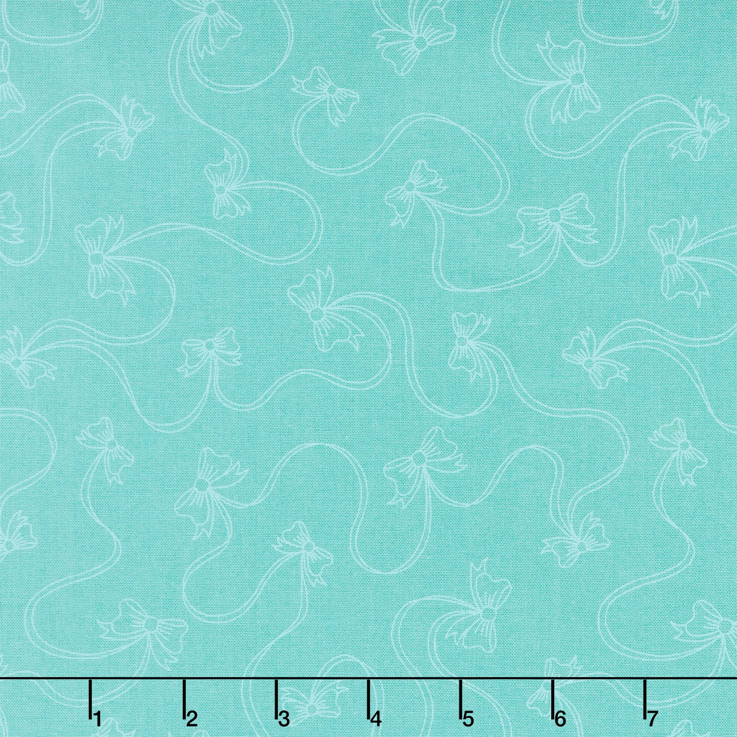 Star Spangled Beauty - Bows Aqua