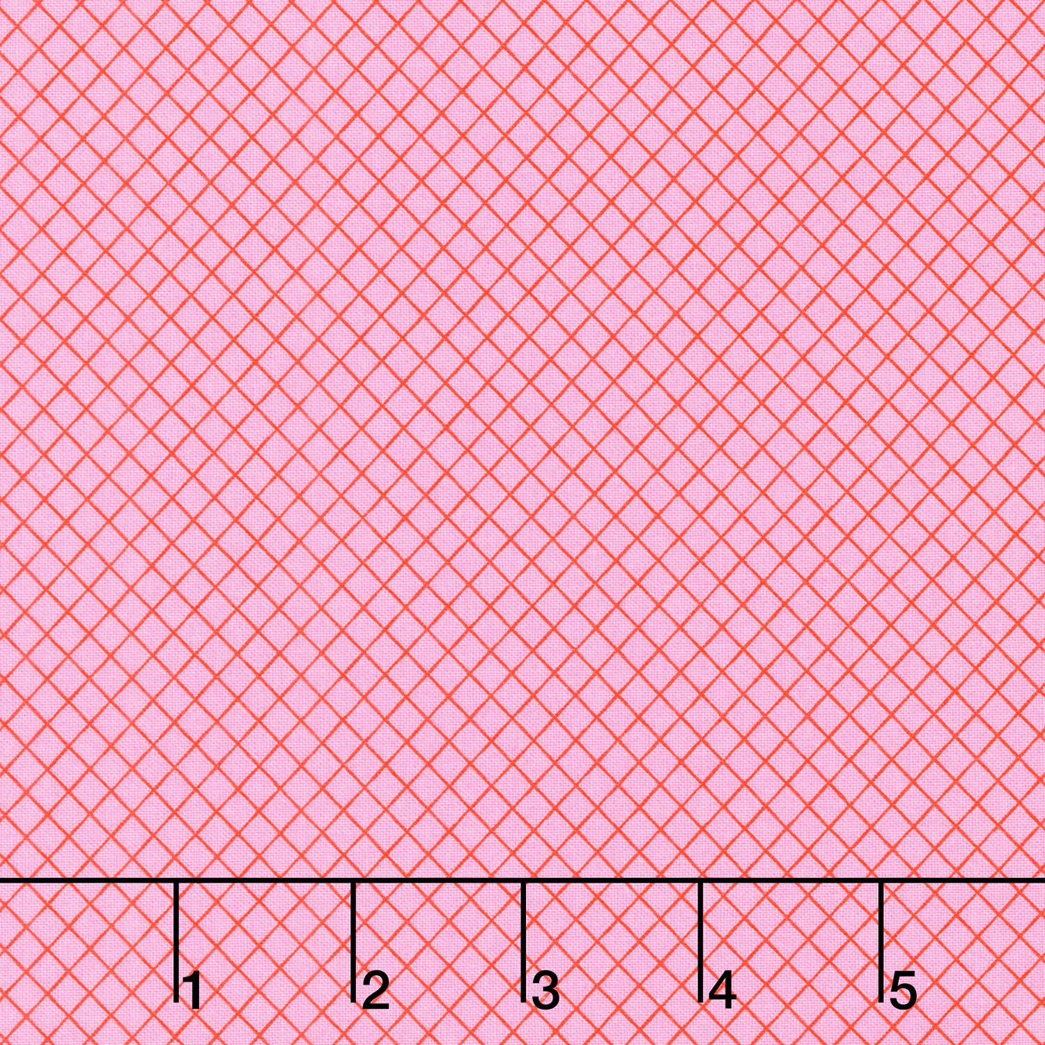 Tula Pink's True Colors - On the Grid Bubblegum