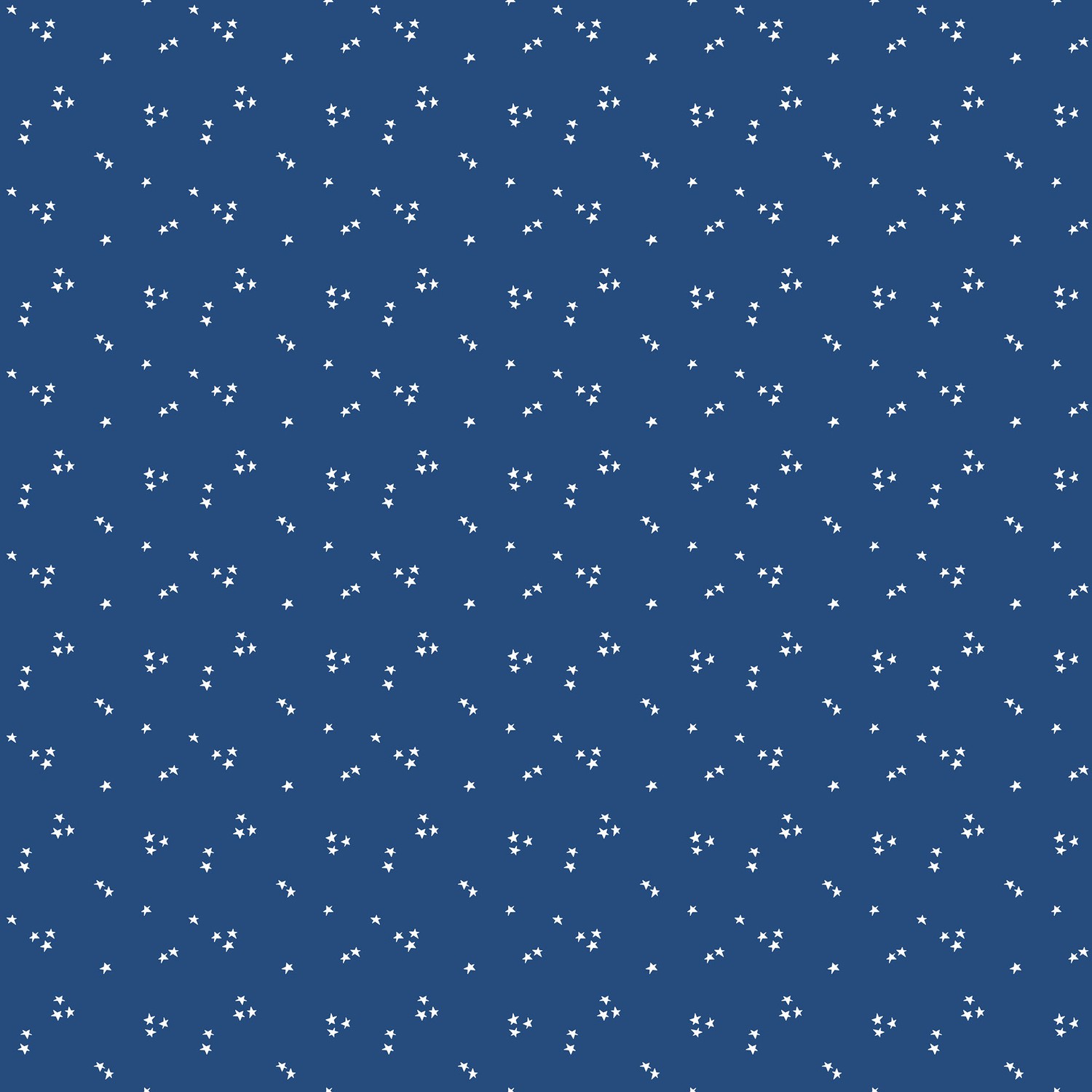 It Takes a Village Shining Star Hero Blue Quilting Cotton Fabric Yardage - Hero Blue