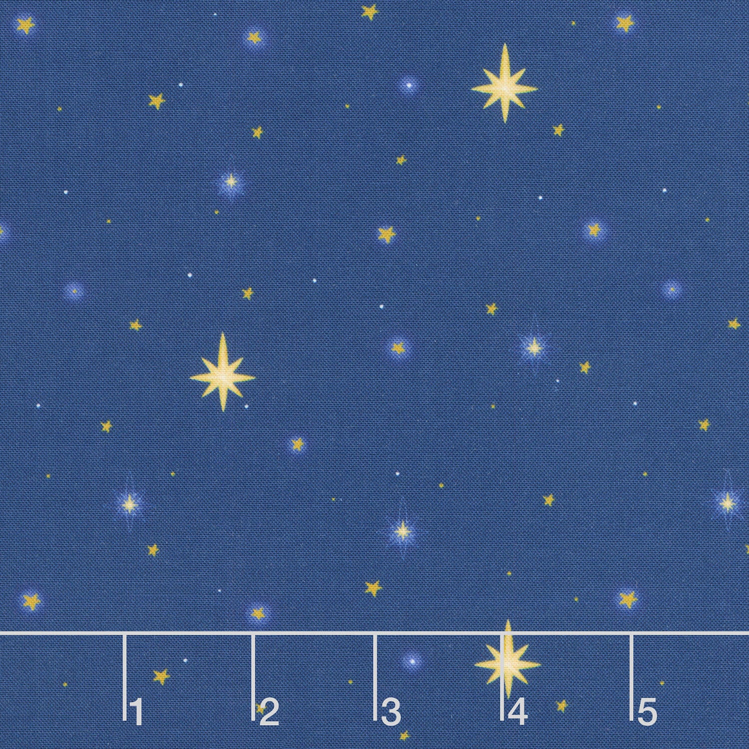 Away in a Manger - Stars Blue