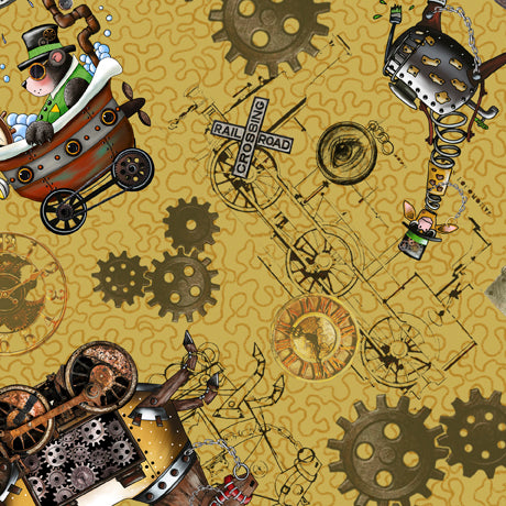 Steampunk Express - Steampunk Toss in Gold