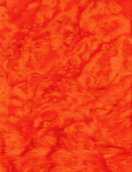 Anthology Lava Batik Solids - Mandarin Orange