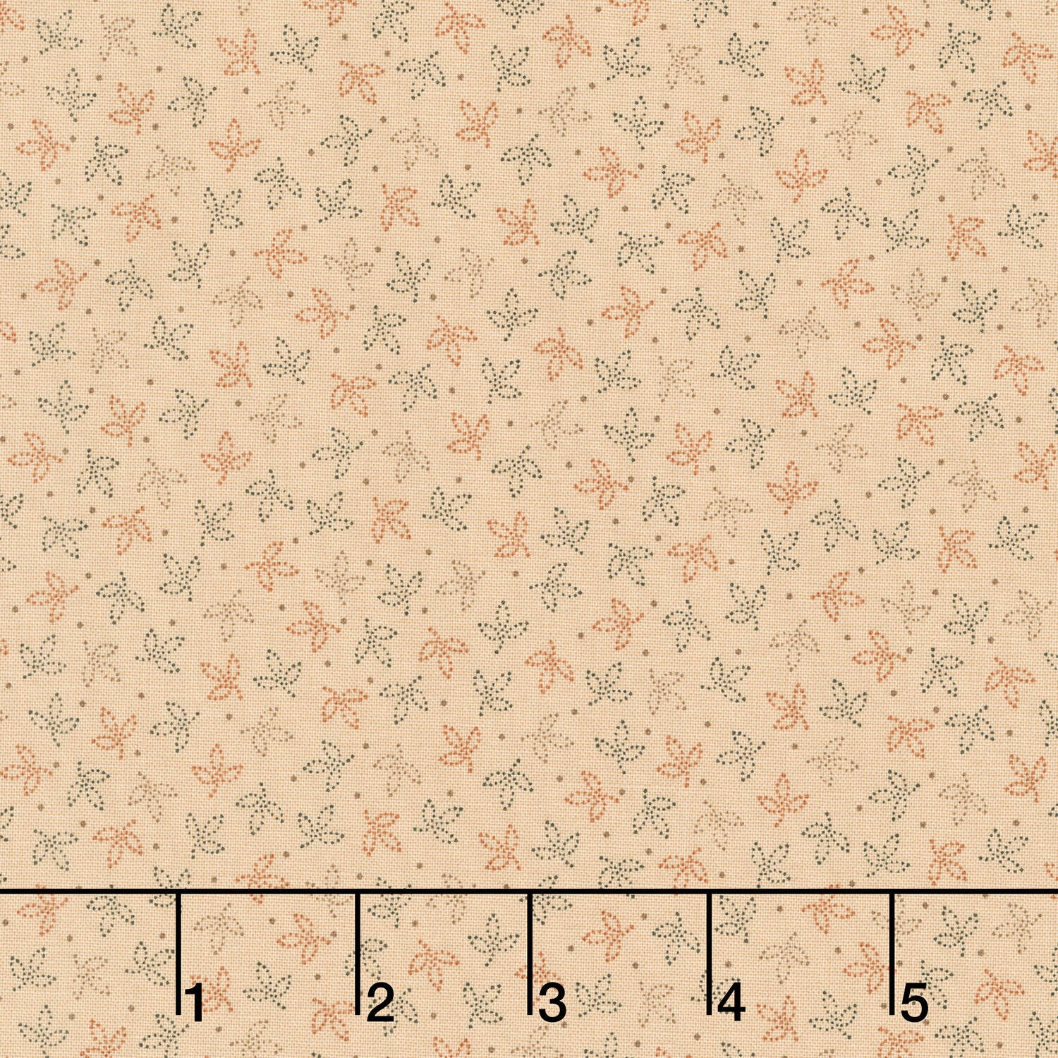Cheddar & Coal III - Leaves Beige