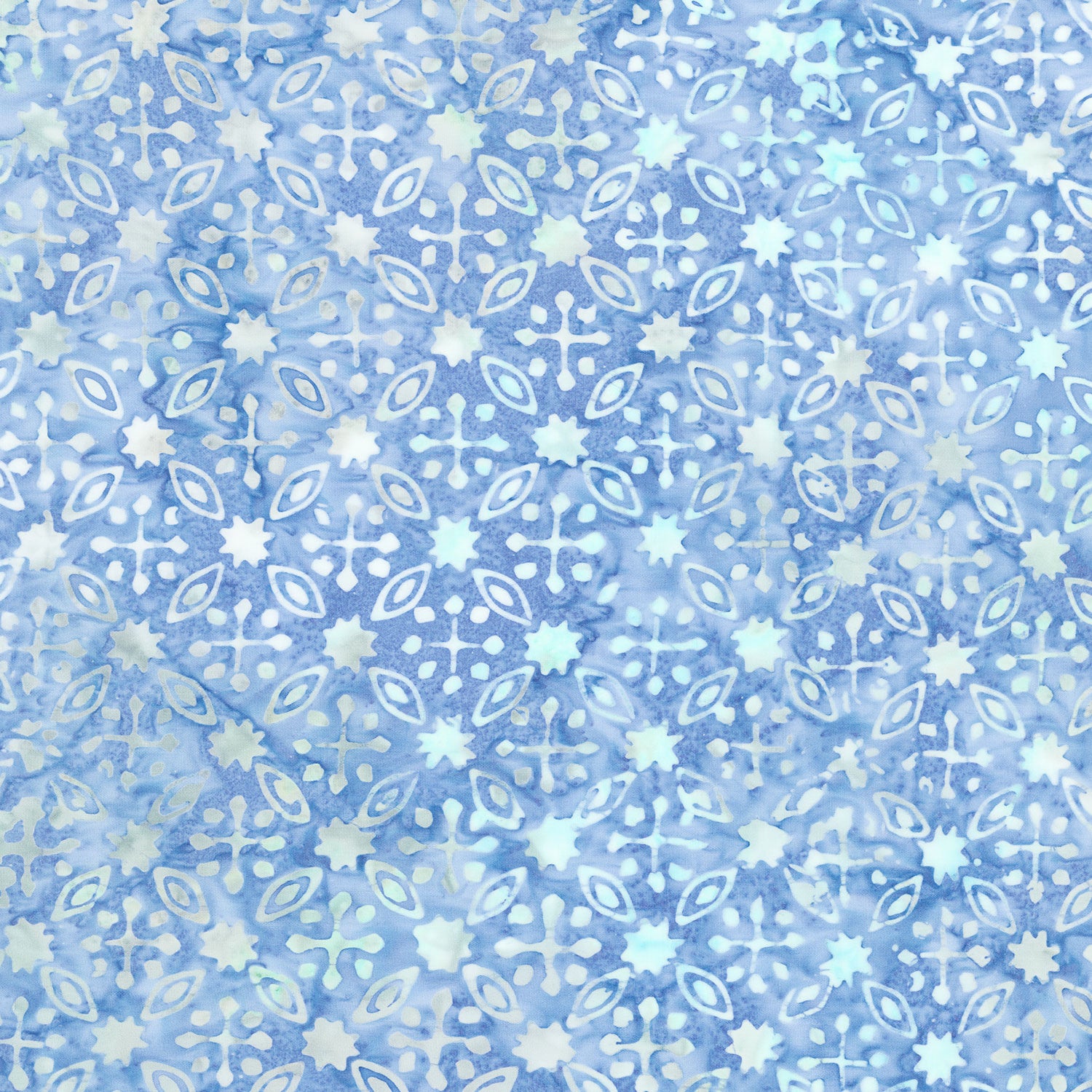 Tonga Batiks - Bluebell Flower Fence Larkspur