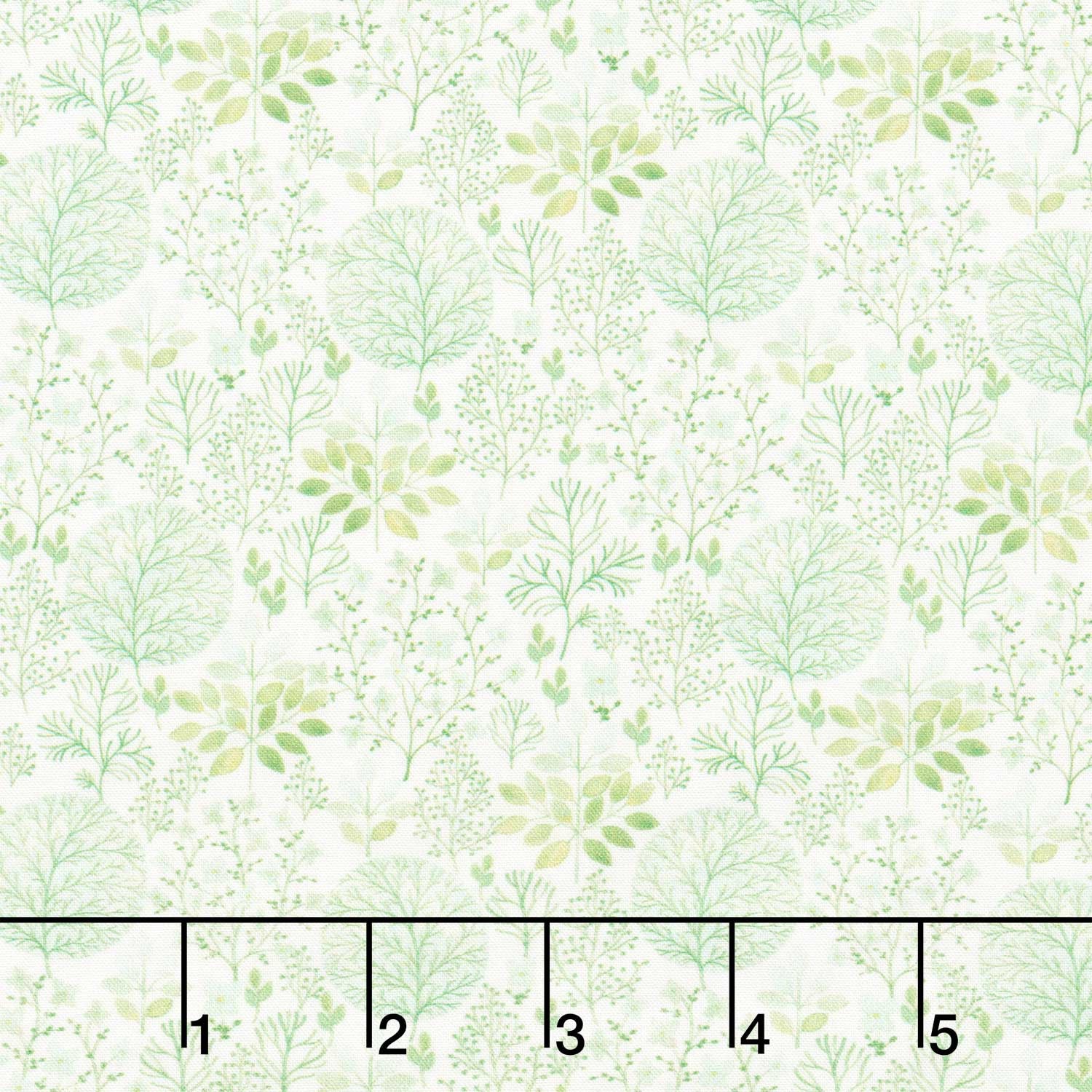 Glorious Garden - Trees Green