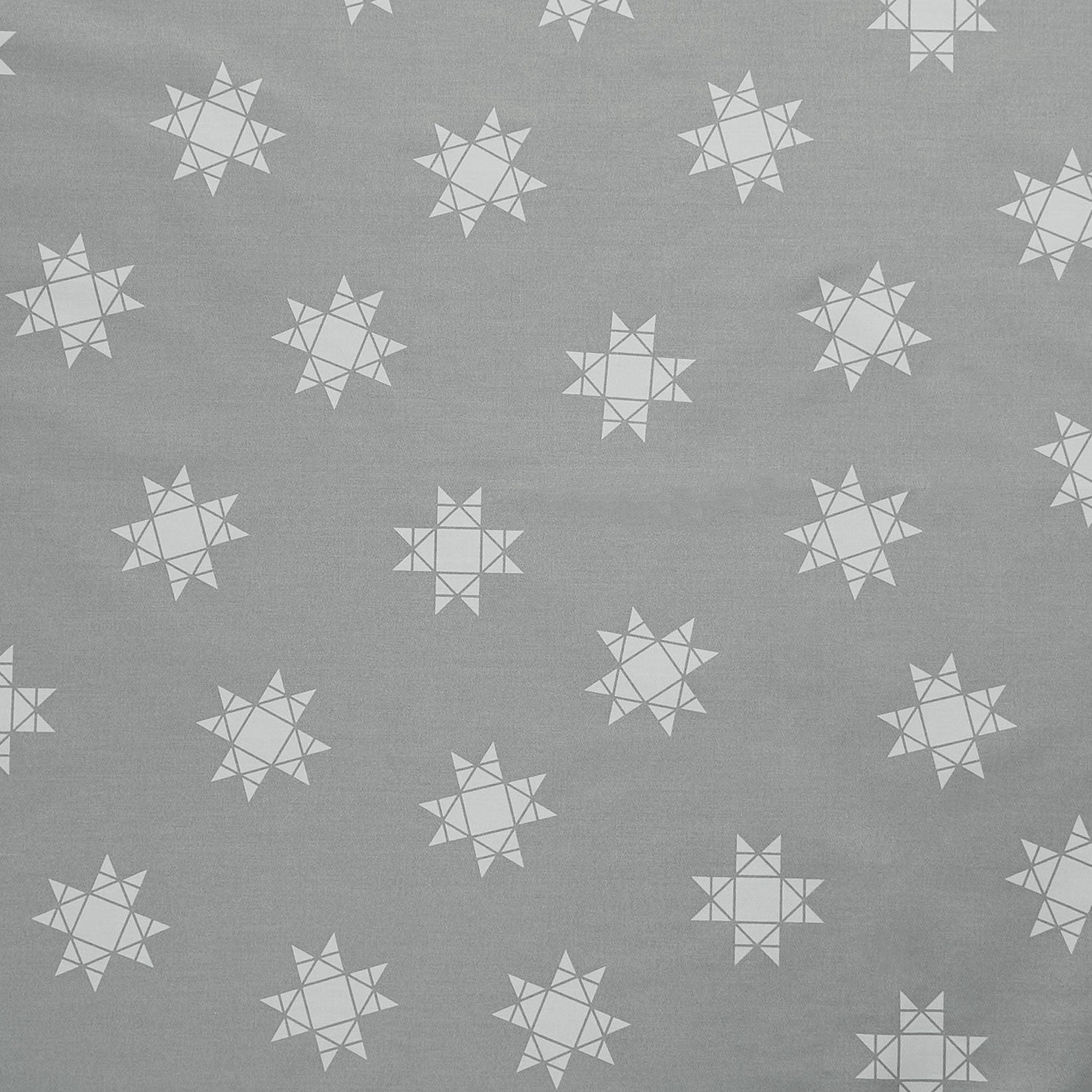 Missouri Star Quilt Backs - Tossed Missouri Star Graphite 110" Wide Backing