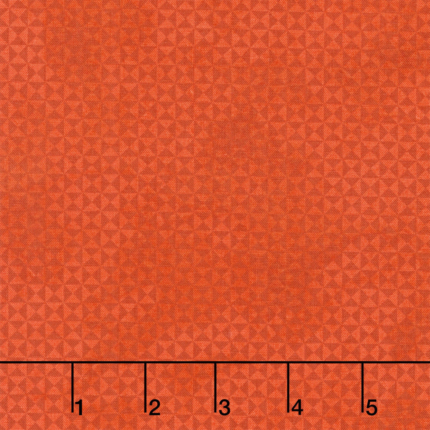 Spooky Stitches - Patchwork Geo Orange