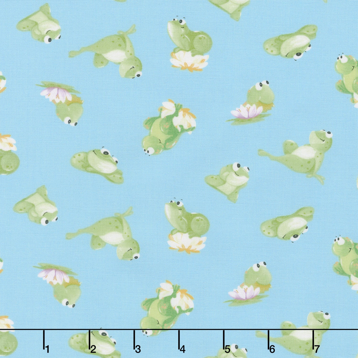 Paul's Pond - Tossed Frogs Aqua
