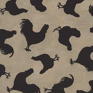 Les Poulets Encore - Fat Quarter