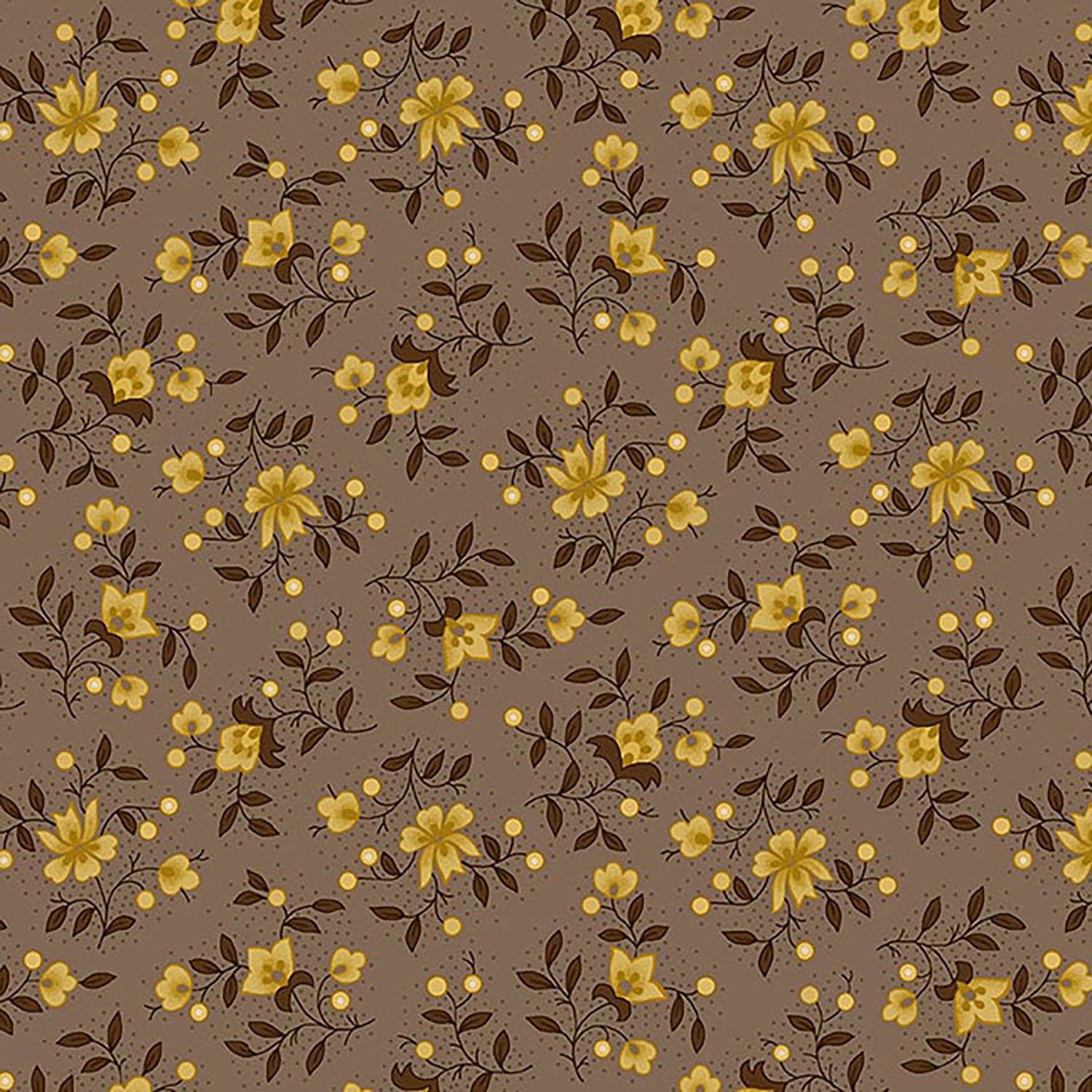 Scrap Basket Favorites - Blossom Sprays - Taupey Gray
