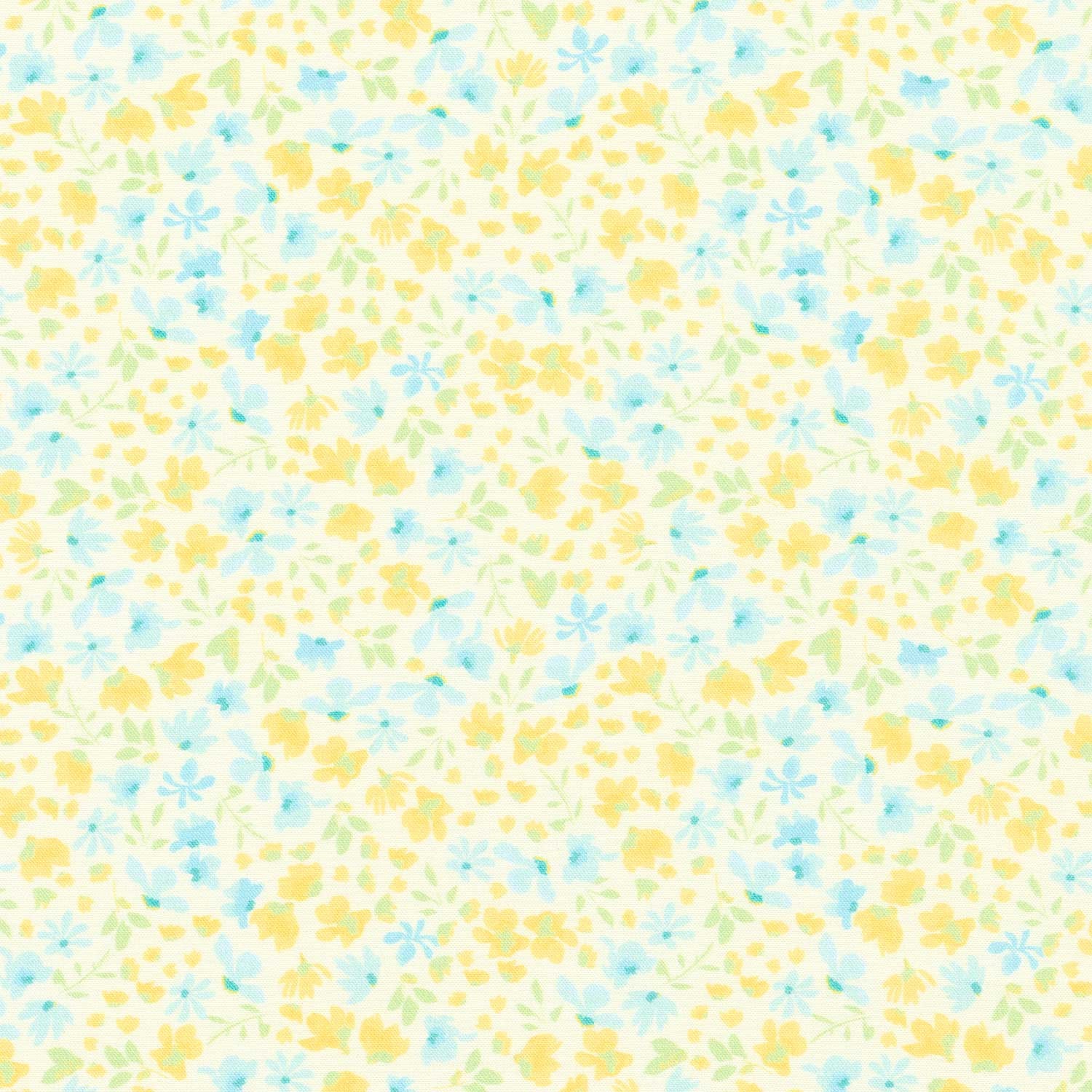 Buttercup - Petite Blooms Pale Yellow