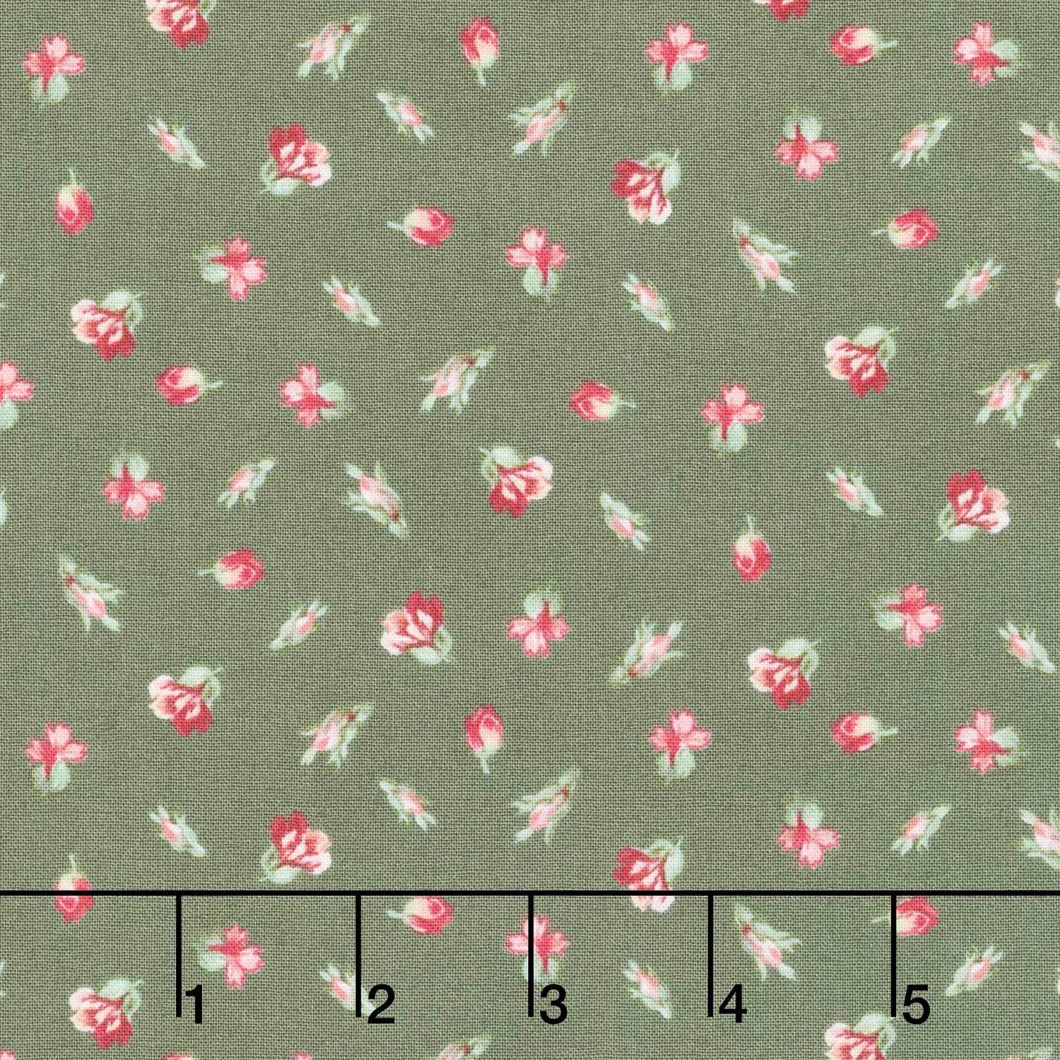 Regal Rose - Mini Buds Dark Green