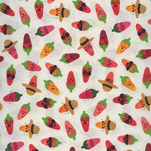 Chili Smiles - 44" x 11" Short Cut