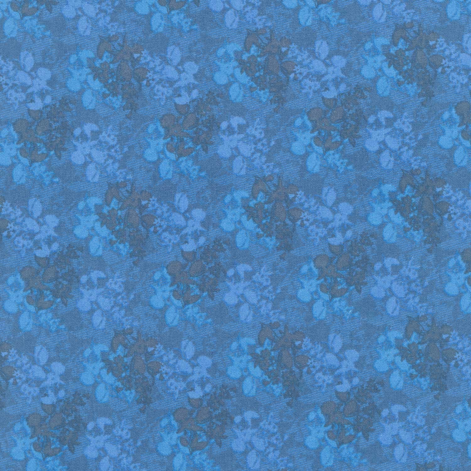 Florets - Lapis 108" Wide Backing