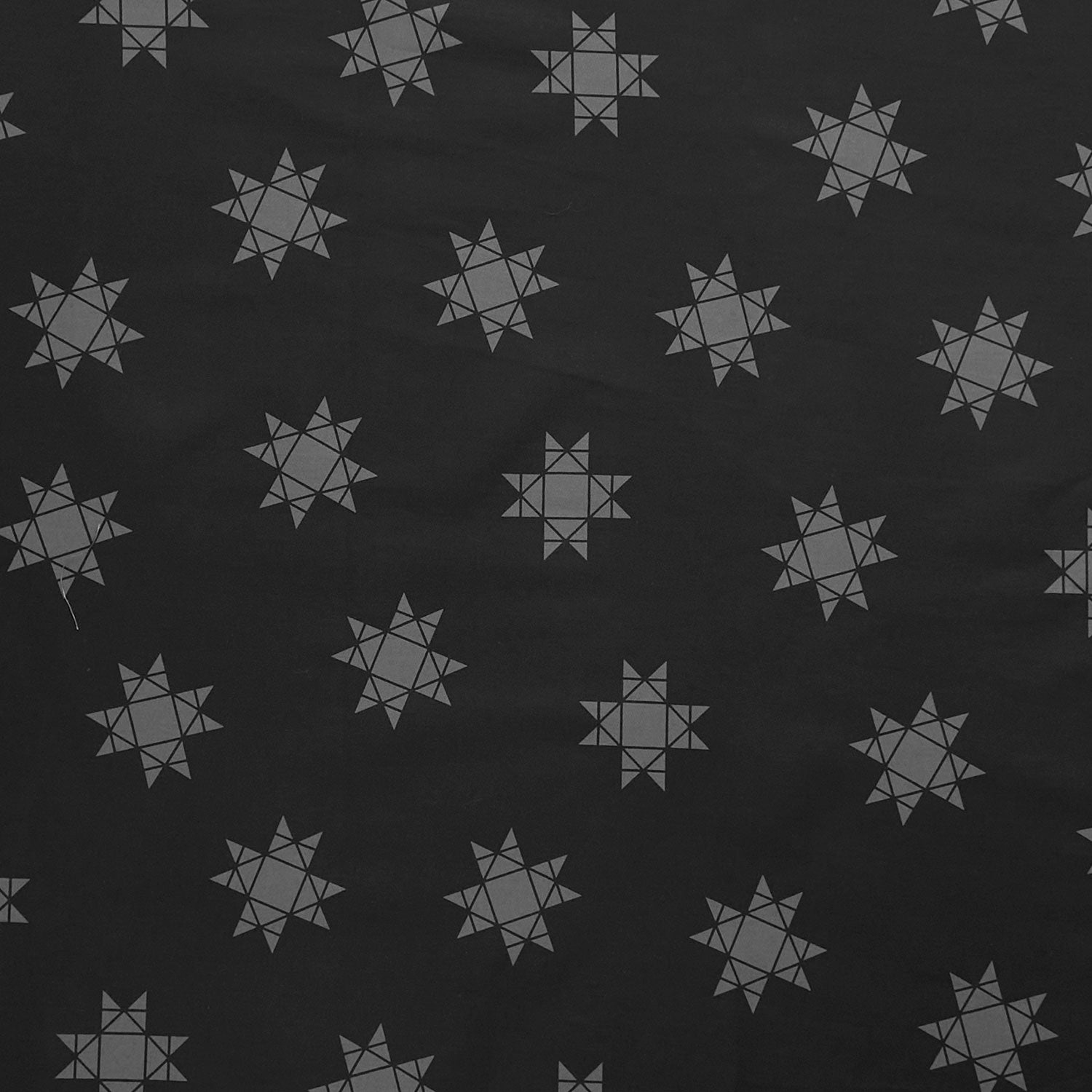 Missouri Star Quilt Backs - Tossed Missouri Star Black 110" Wide Backing