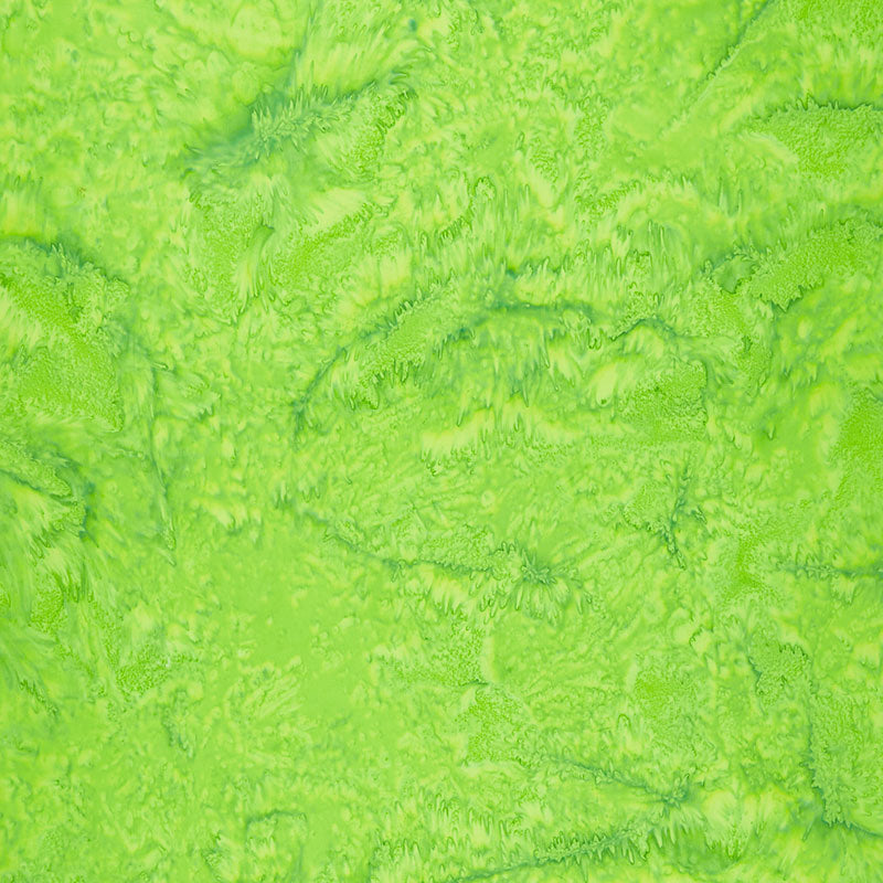 Glorious Green Batik Solids - Lemongrass