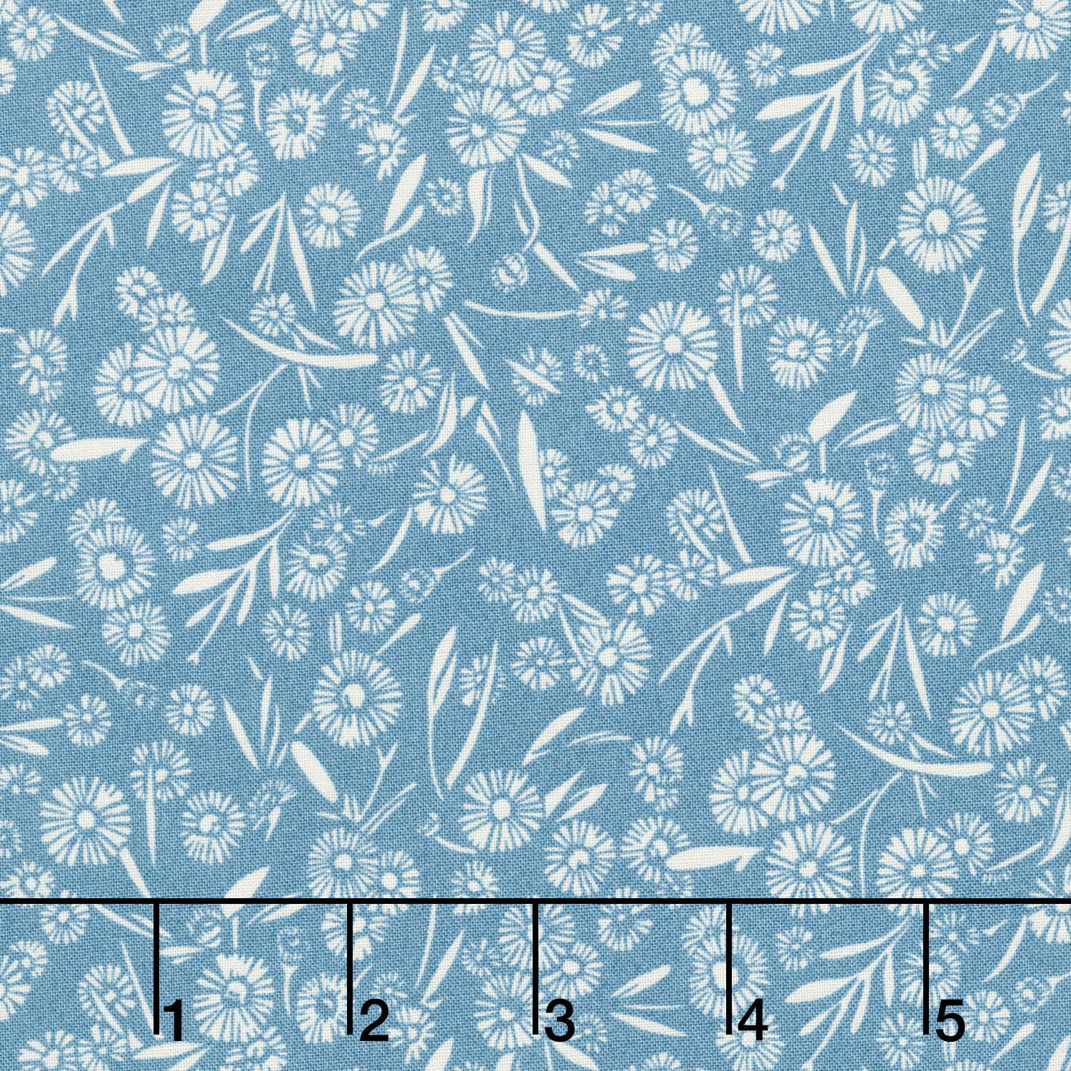 Cottage Flowers - Daisy Blue