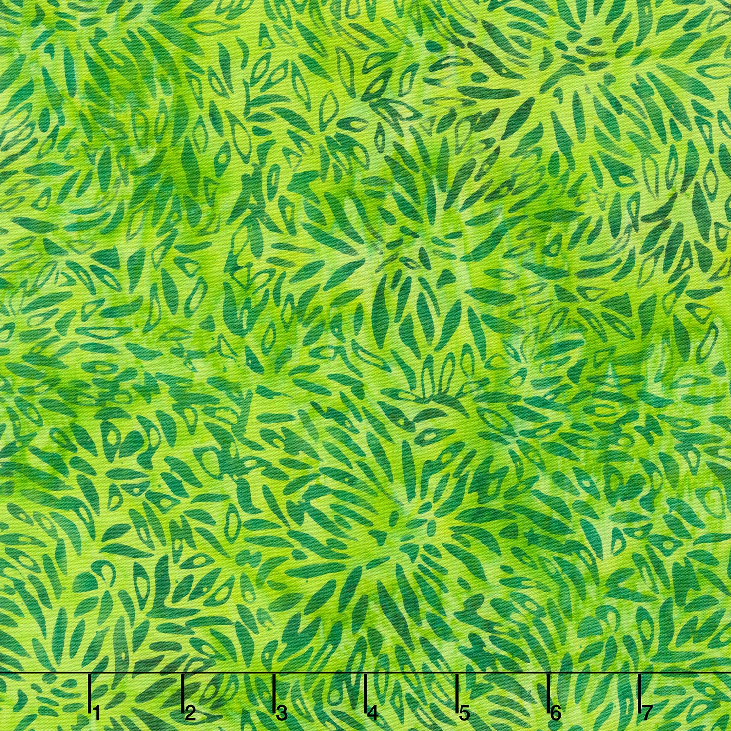 Meadow Sunshine Batiks - Floral Overall Apple