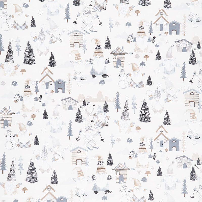 Snow Gnomes - Wooden Gnomes Scenic Holiday Natural