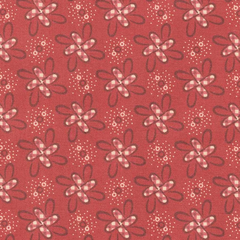 Garnets and Gingham - Whirlygig Garnet