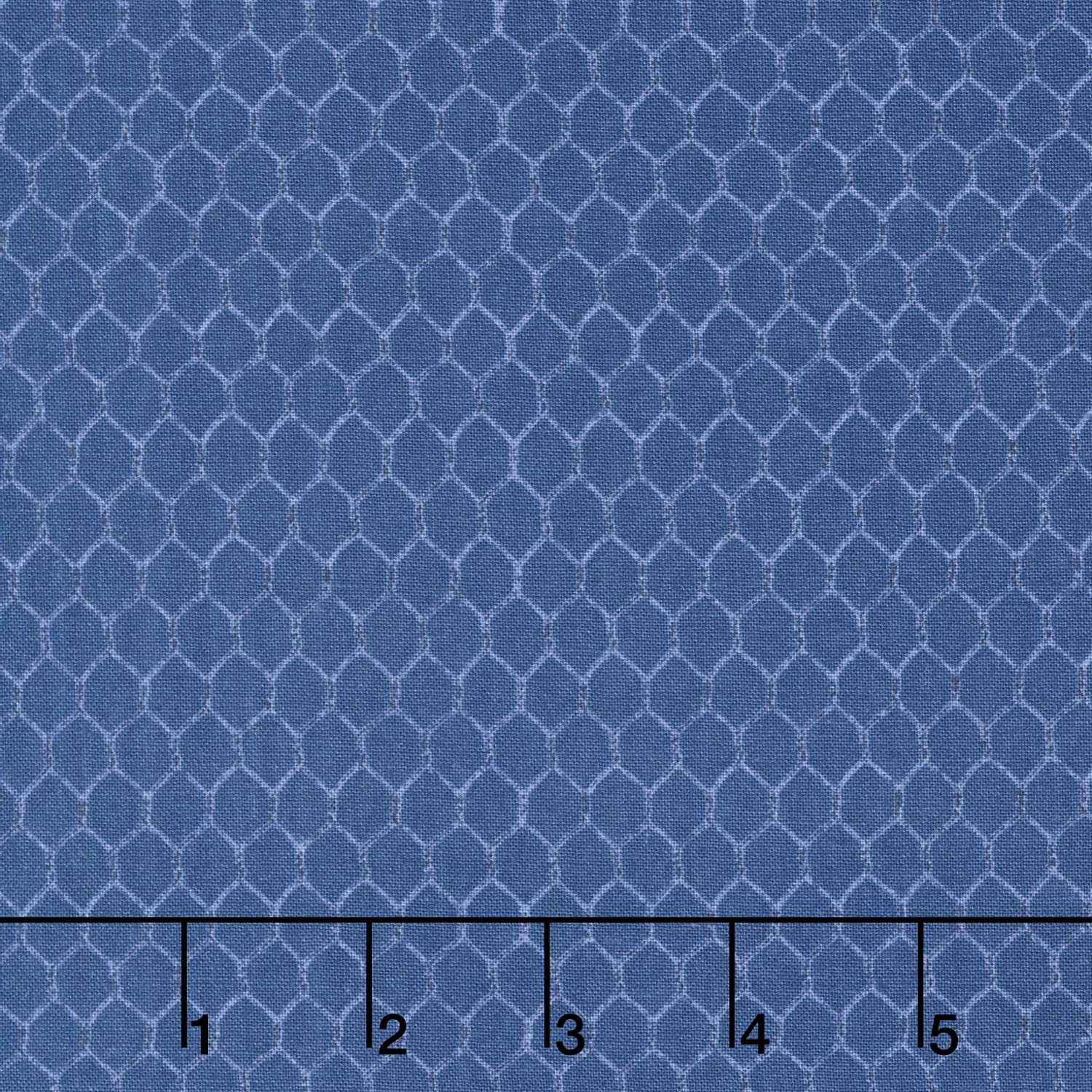 Morning Serenade - Chicken Wire Blue