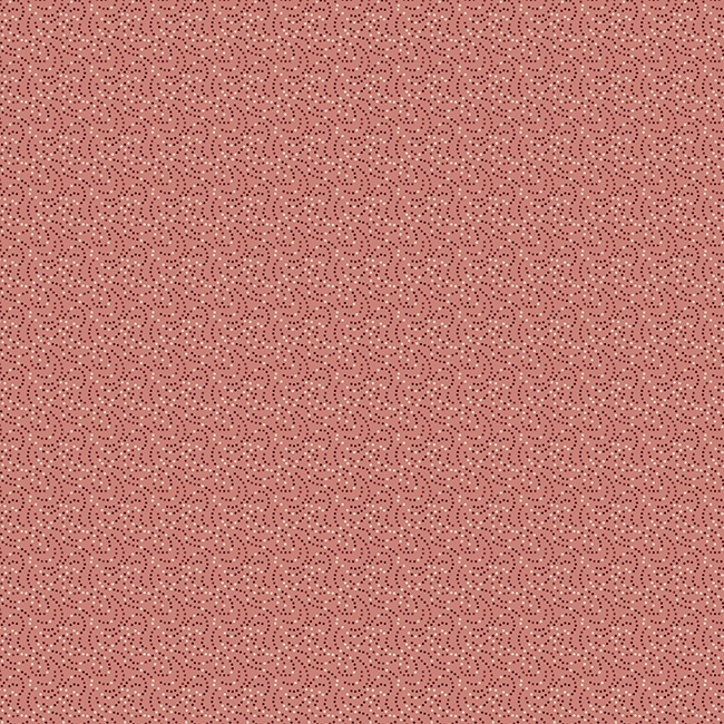 Hometown Americana Windblown Dots Dusty Rose Quilting Cotton Fabric Yardage - Dusty Rose